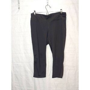 Ideology Women's Size Large Grey Athletic Capri Leggings